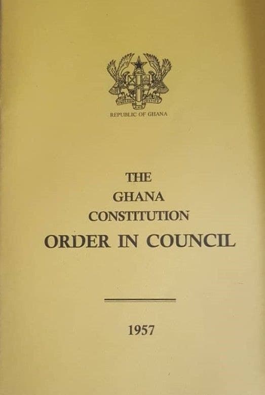 The Ghana Constitution Order in Council, 1957
